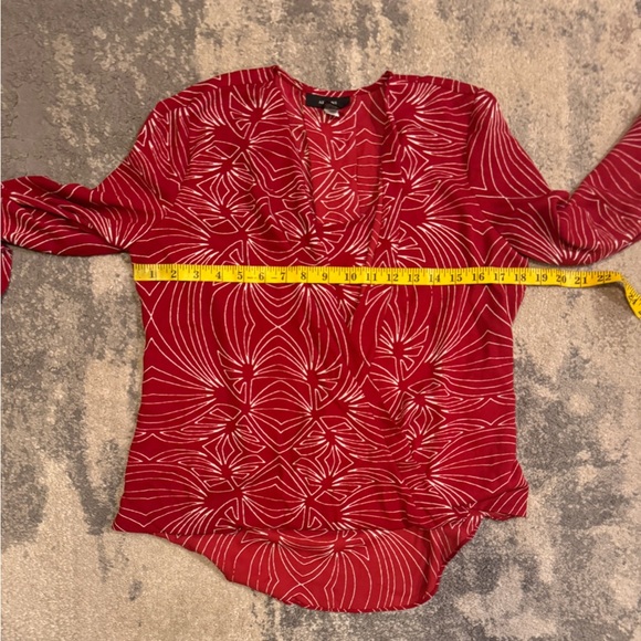 Alfani JM Collection Red Blouse - Picture 5 of 8